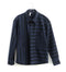 Hans Shirt, Black & Blue Stripes