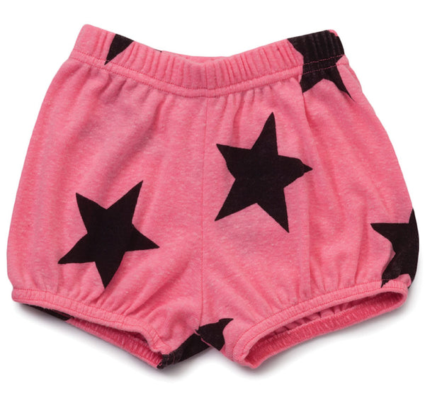 Star Yoga Shorts, Pink