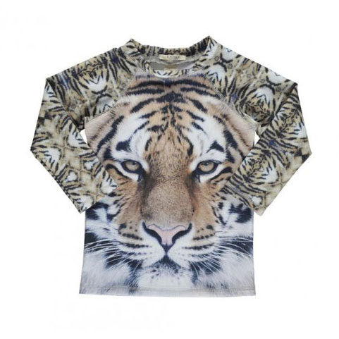 Swim Blouse UV Tiger