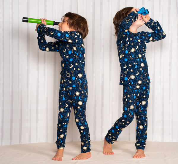 Starry night Printed Pyjama separates