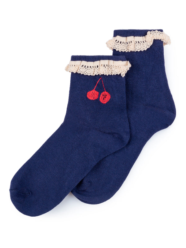 Cherry Short Socks