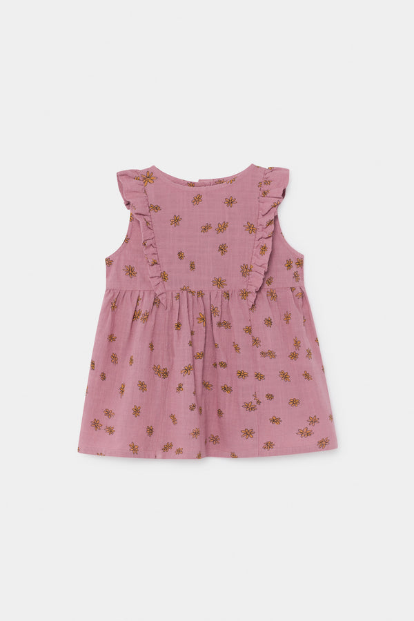 All Over Daisy Ruffle Dress