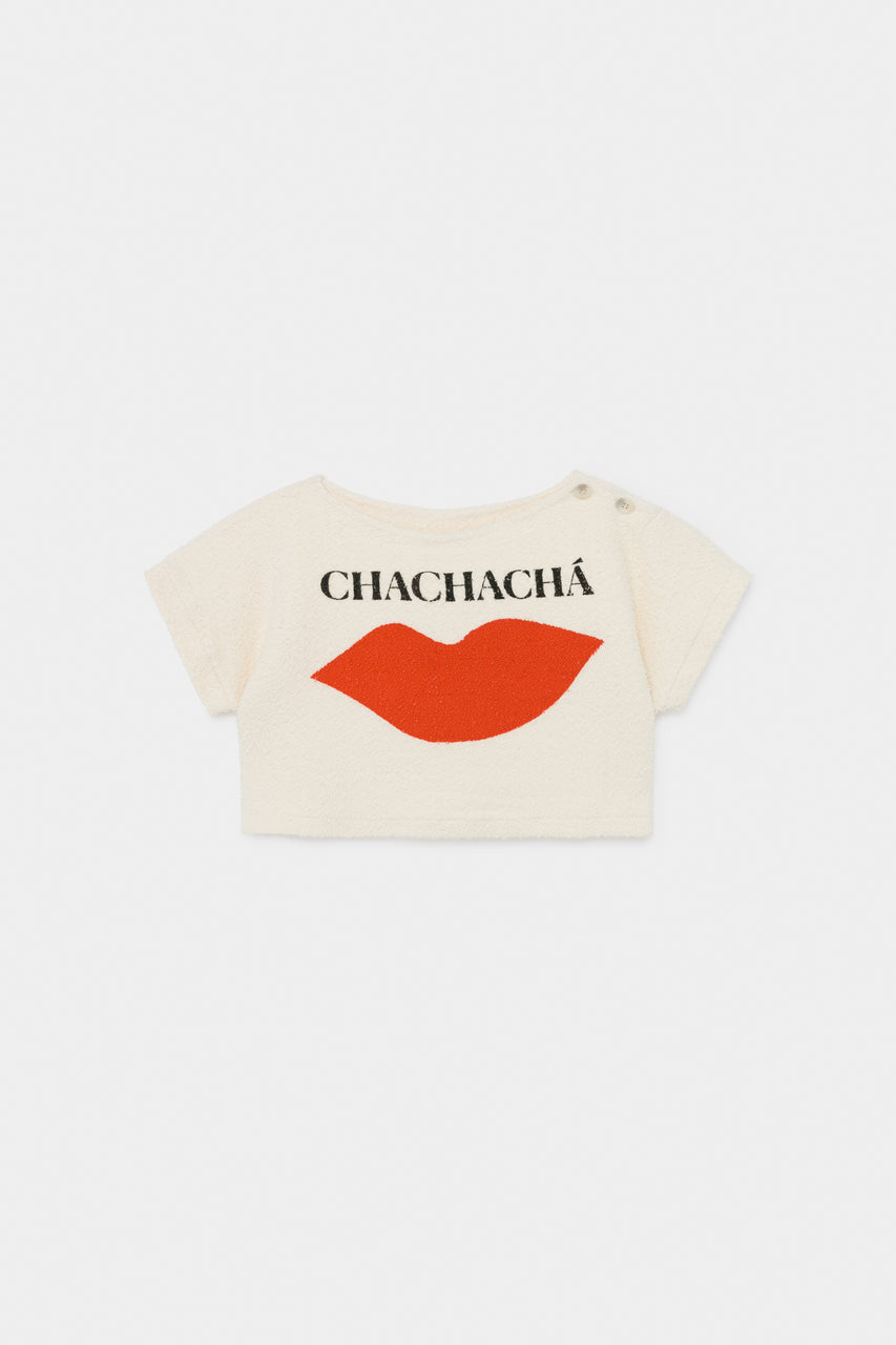 Chachacha Kiss Cropped Sweatshirt