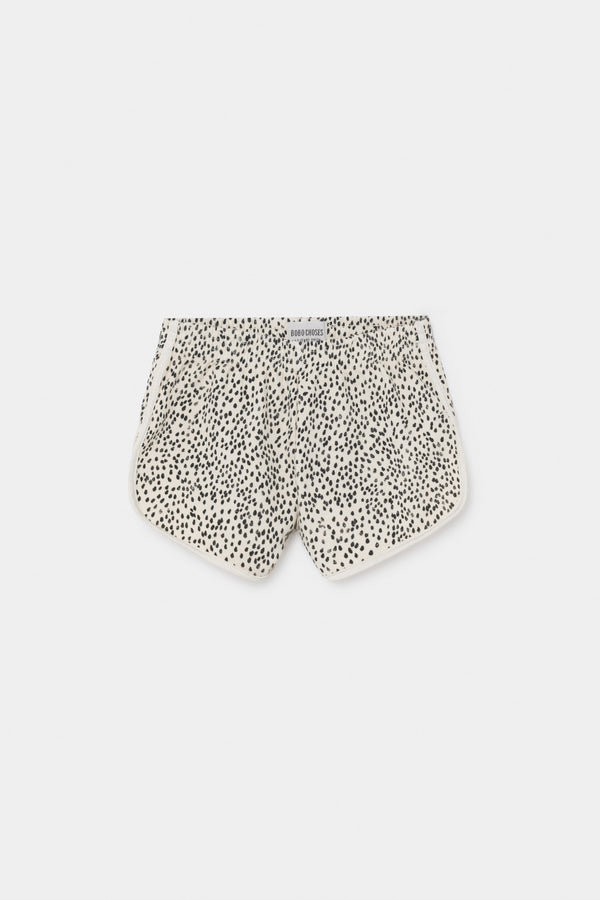 All Over Leopard Runner Short