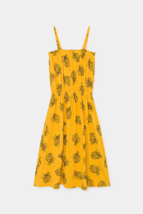 All Over Pineapple Jersey Dress