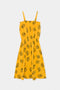 All Over Pineapple Jersey Dress