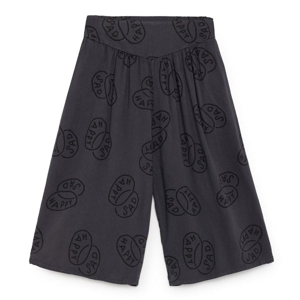 Happy Sad Flared Culotte Trousers