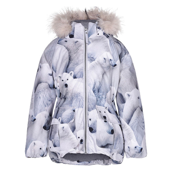 Cathy Fur Jacket, Polar Bear