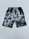 Shorts-TIE DYE BLACK