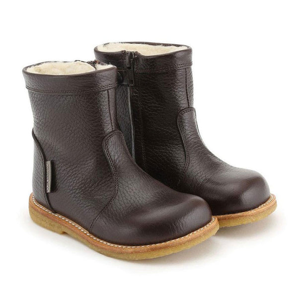 TEX Boot With Zipper, Black
