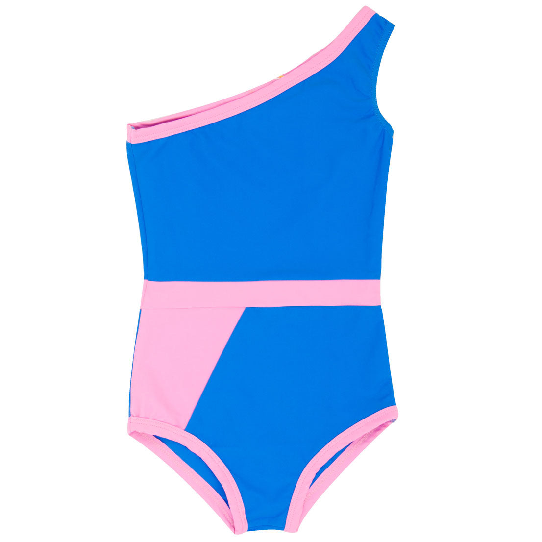 Graphic Swimsuit, Light Blue
