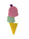 Ice Cream Plexiglass Mirror