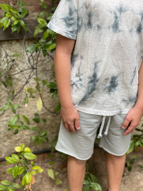 T-shirt-TIE DYE GREY