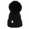 Karla Pom Beanie, Black