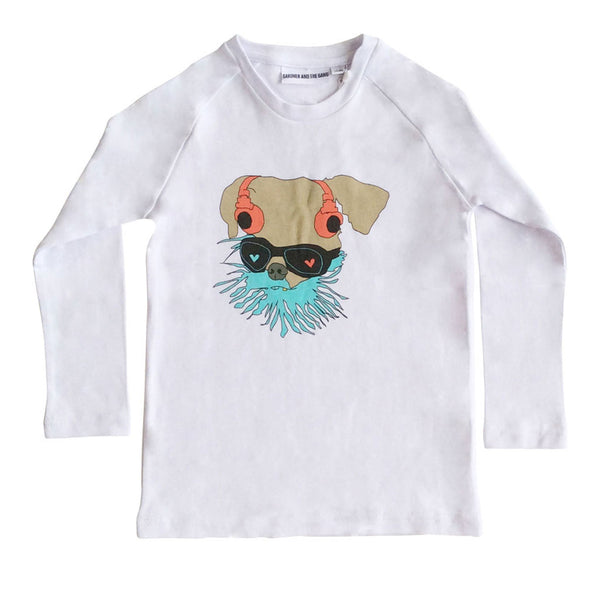 Long Sleeved T-shirt Greg, White