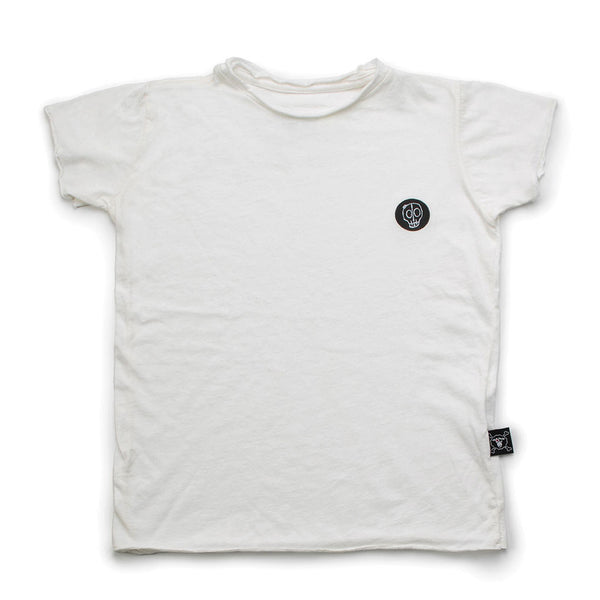 Solid T-shirt, White