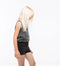 Rio High-Waisted Shorts, Black