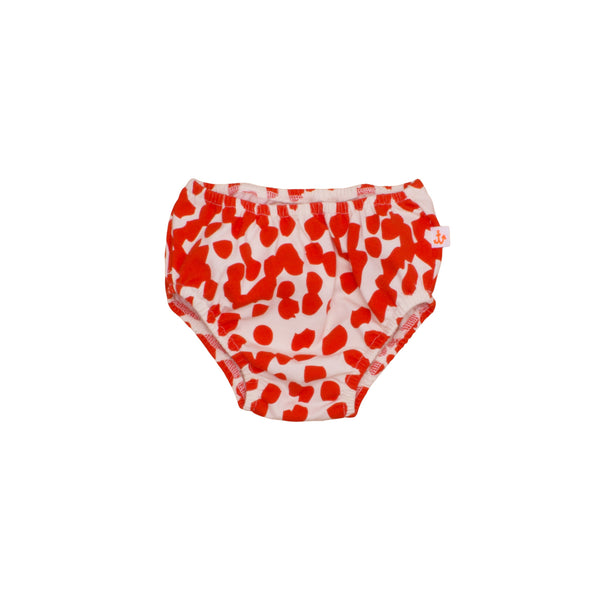 Single Jersey Bloomer, Coral Stains
