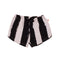 Baby & Kids Shorts, Black Stripes