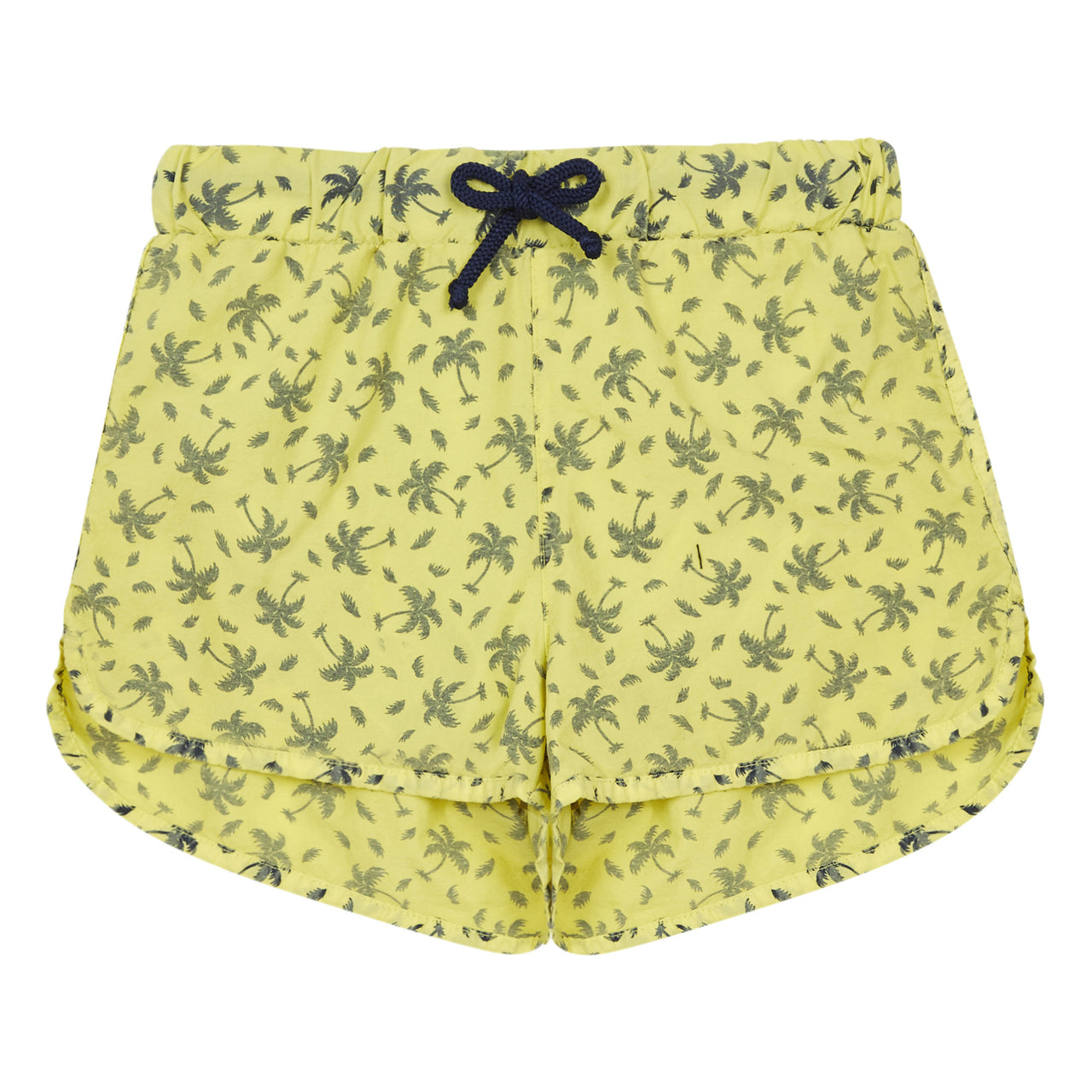 Bahia Palm Tree Swimming Shorts Lemon