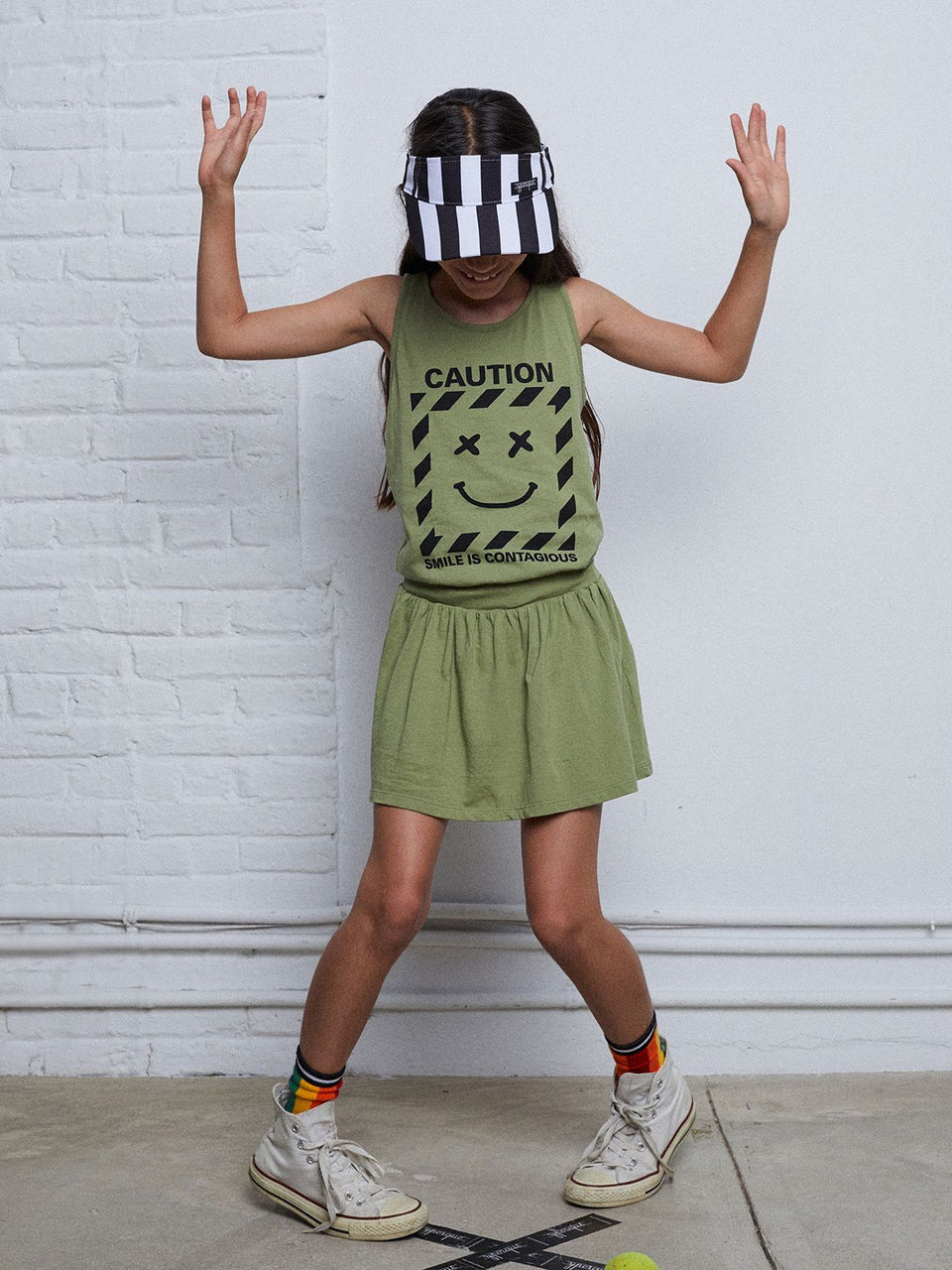 LAUGHTER TANK DRESS