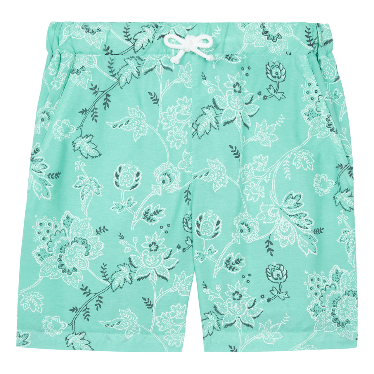 Booby Floral Swimming Shorts Ice