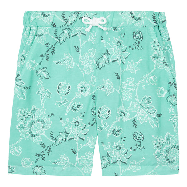 Booby Floral Swimming Shorts Ice