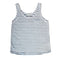 Summer Tank Top, Grey Mel/White