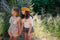 Eden Safran Flowers Headband