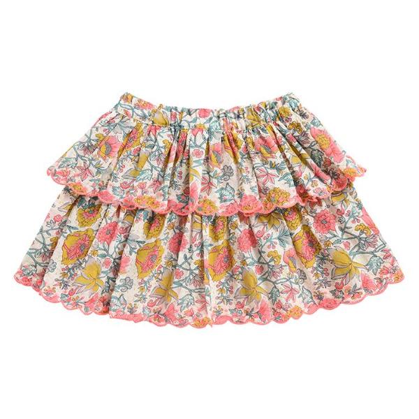 Litchi Multi Flowers Skirt