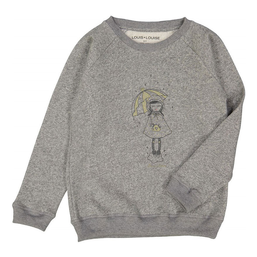 James Sweatshirt, Marled Grey